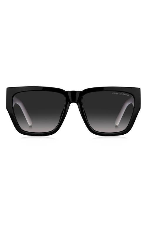 Marc Jacobs 57mm Gradient Square Sunglasses Product Image