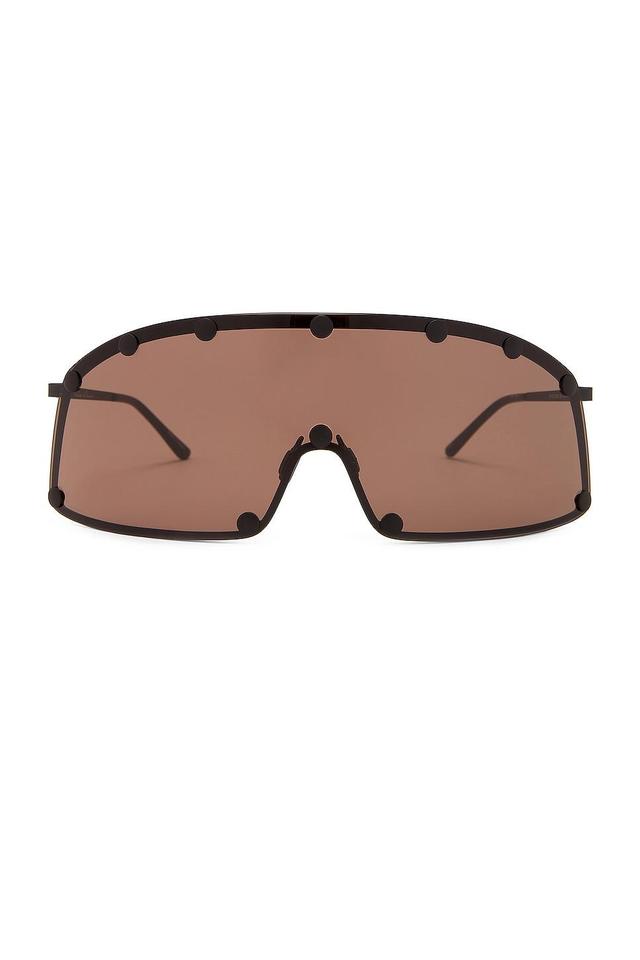 Rick Owens Shield Sunglasses Product Image