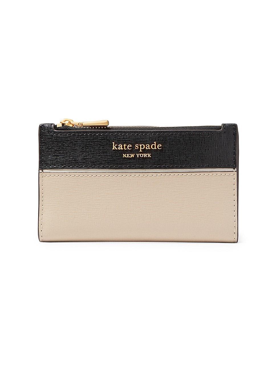 Kate Spade Morgan Colorblocked Small Slim Bifold Wallet Product Image