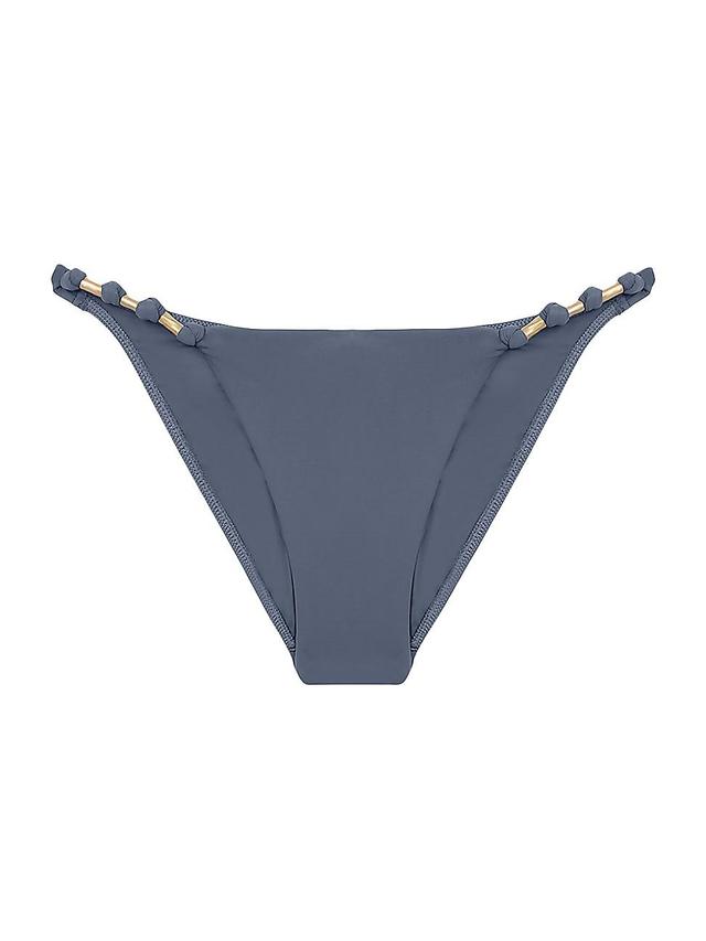 Womens Solid Paula Full-Coverage Bikini Bottom Product Image