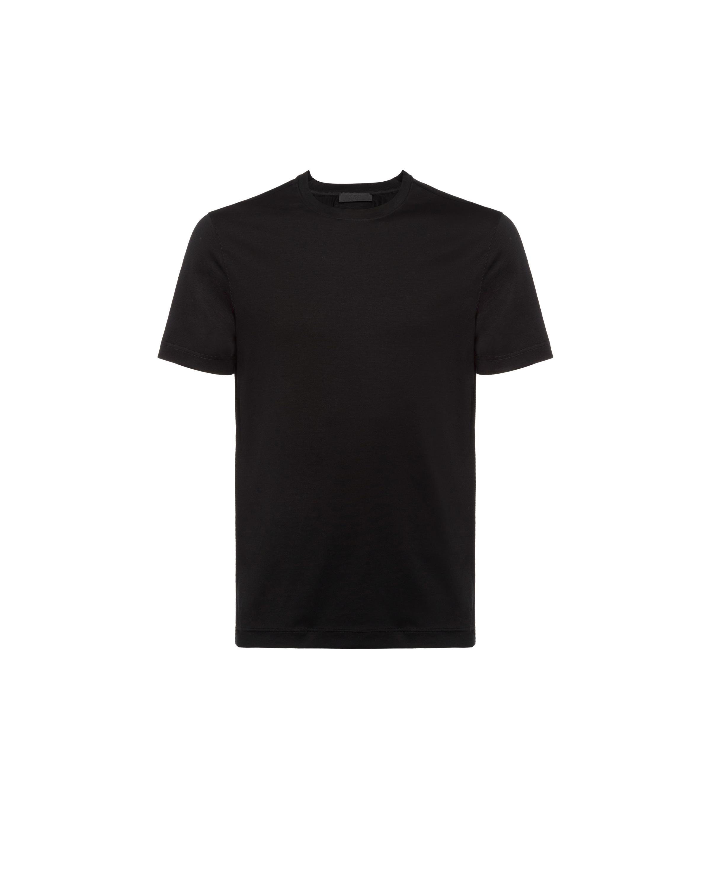 Stretch cotton T-shirt Product Image