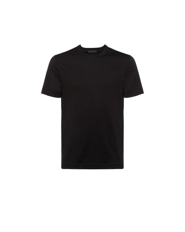 Stretch cotton T-shirt Product Image