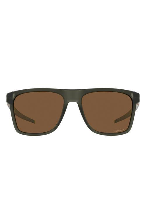 Oakley Leffingwell 57mm Prizm Rectangular Sunglasses Product Image