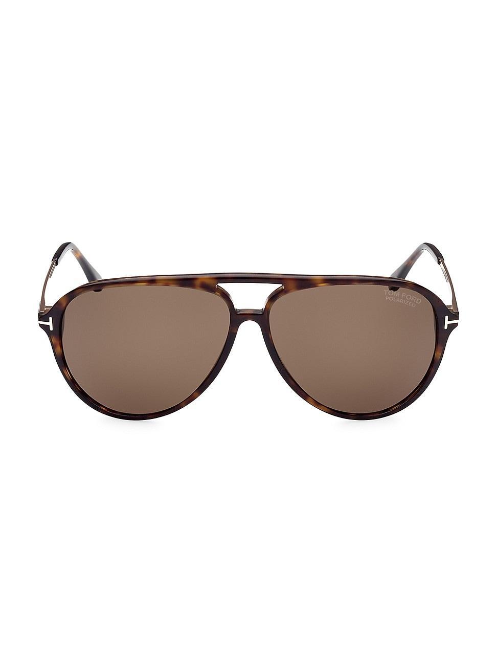 TOM FORD Samson 62mm Polarized Aviator Sunglasses Product Image