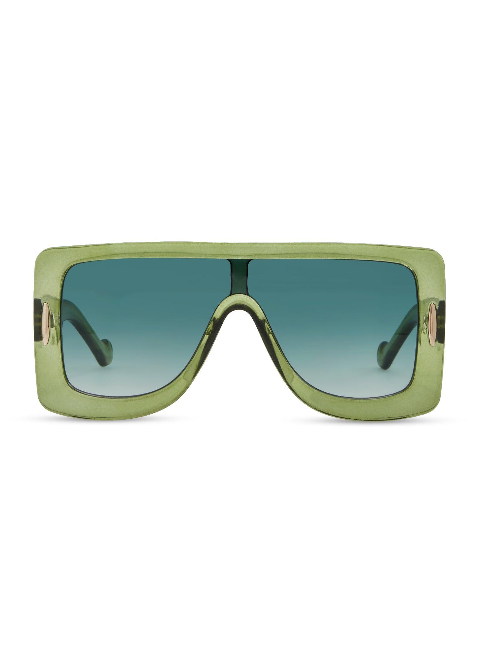 Oversized Frame Shield Sunglasses Female Product Image