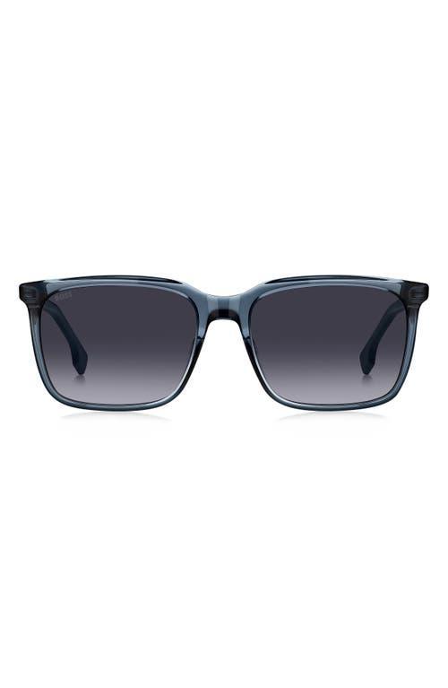 BOSS 57mm Rectangular Sunglasses Product Image