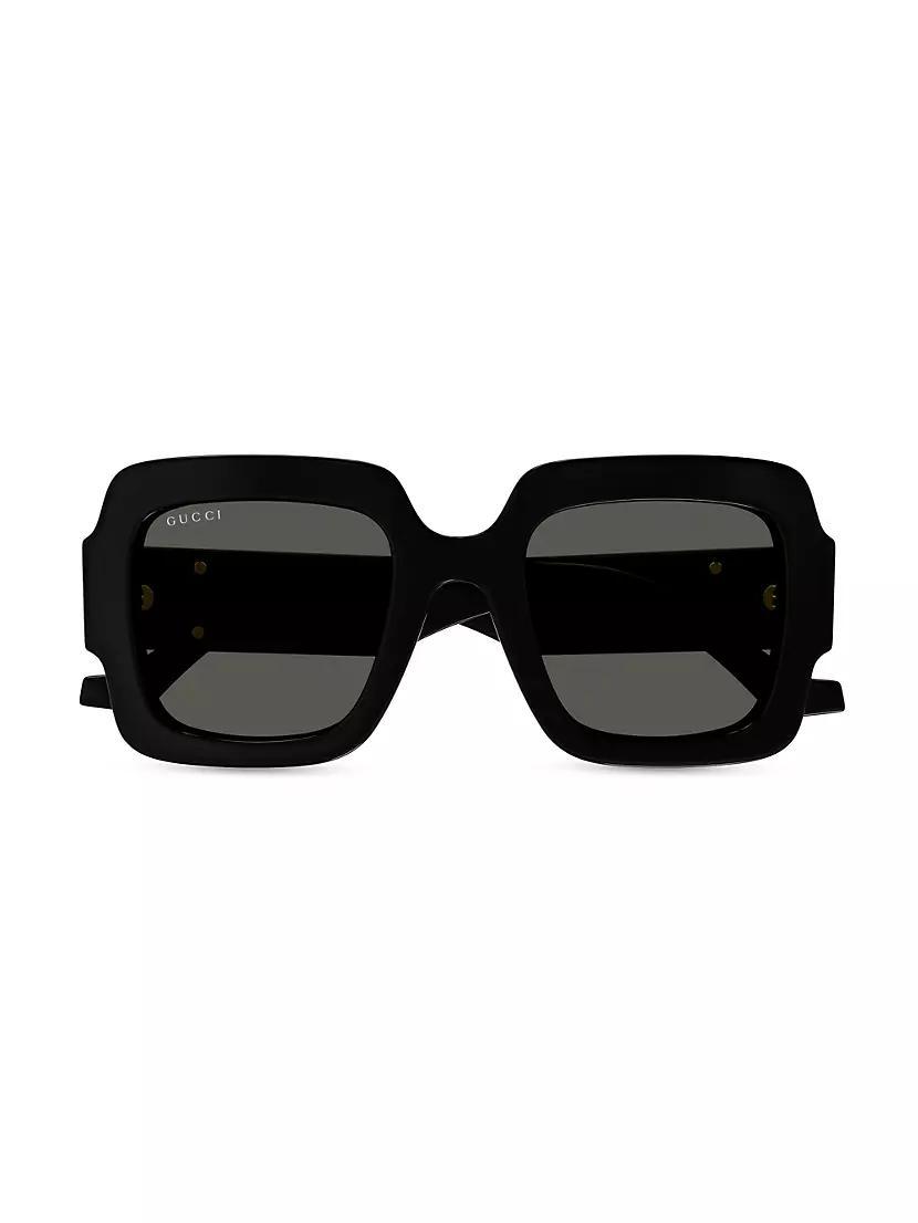 Plastique 50MM Oversized Square Sunglasses Product Image