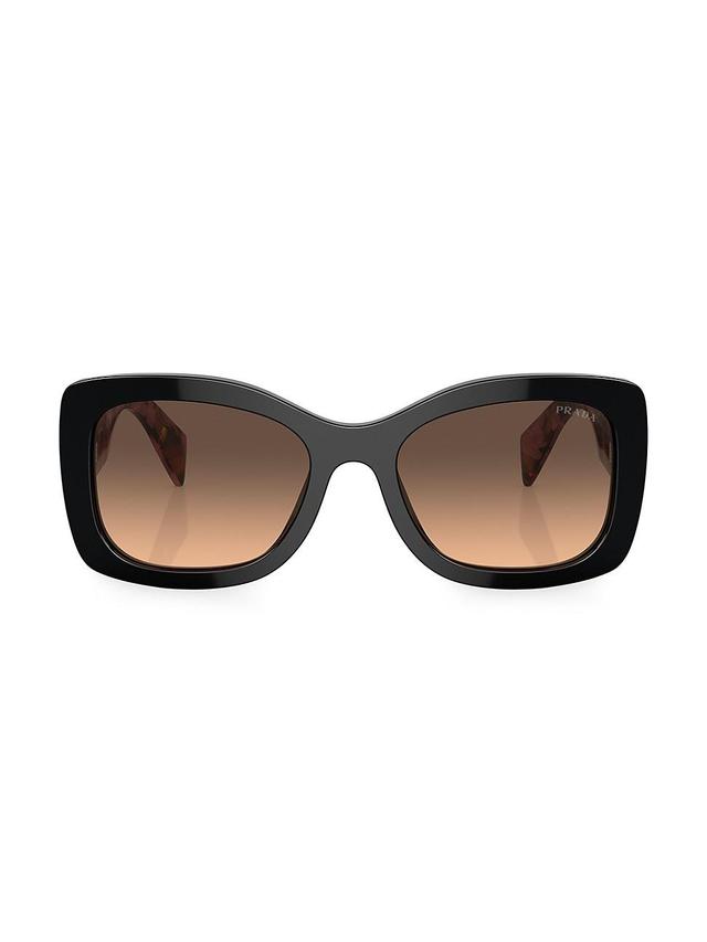 Womens 57MM Square Sunglasses Product Image