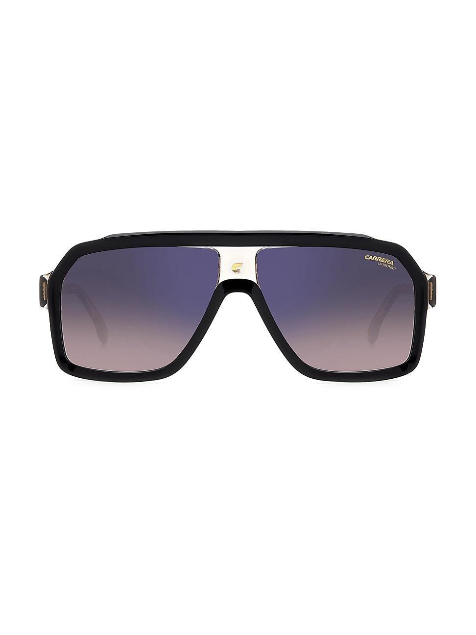 Carrera Eyewear 60mm Gradient Polarized Rectangular Sunglasses Product Image