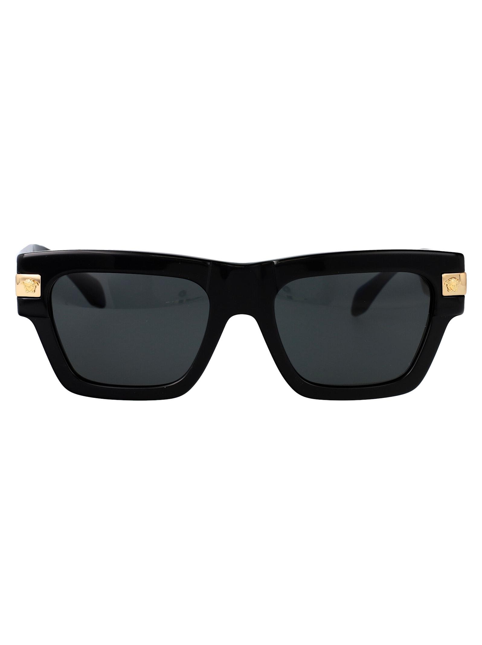 VERSACE Sunglasses In Black Product Image