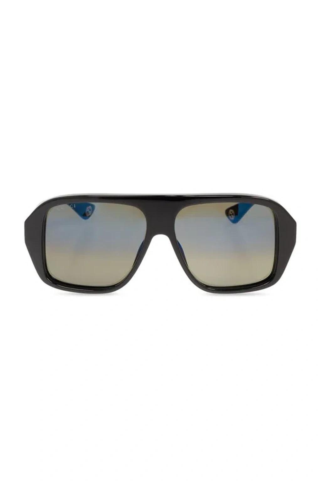 Eyewear Navigator Frame Sunglasses In Black Product Image