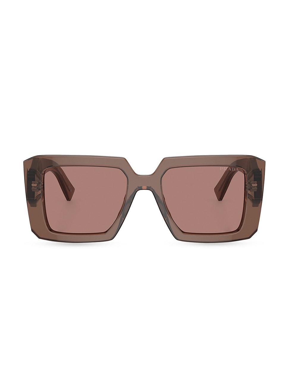 Prada 51mm Rectangular Sunglasses Product Image