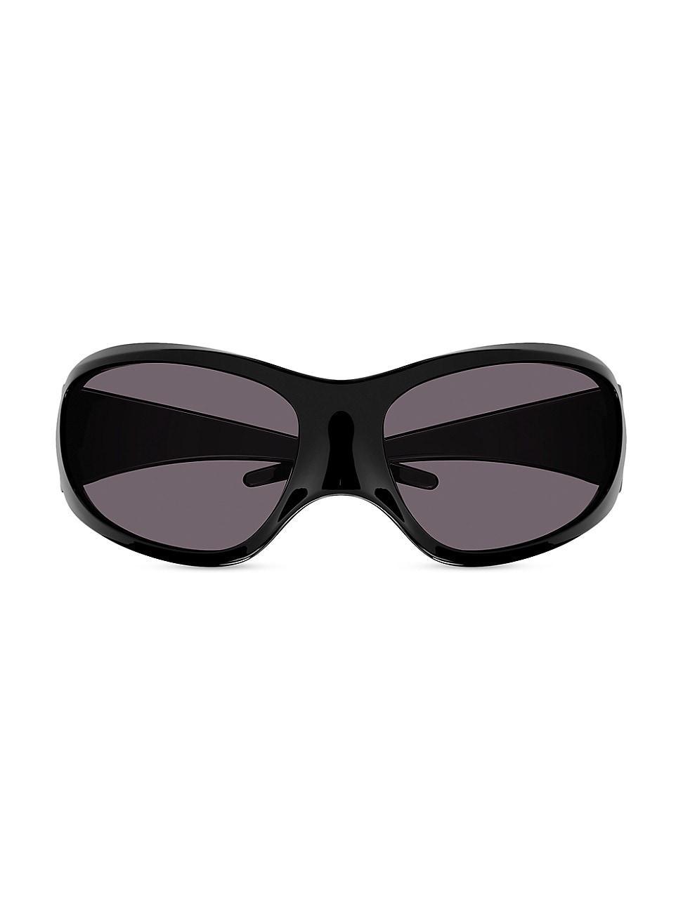 Womens Skin 80MM Oval Shield Sunglasses product image