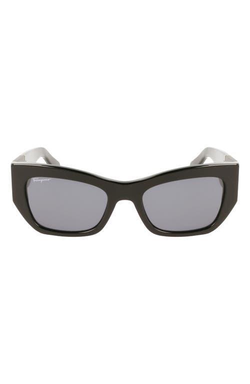 FERRAGAMO 54mm Modified Rectangular Sunglasses Product Image