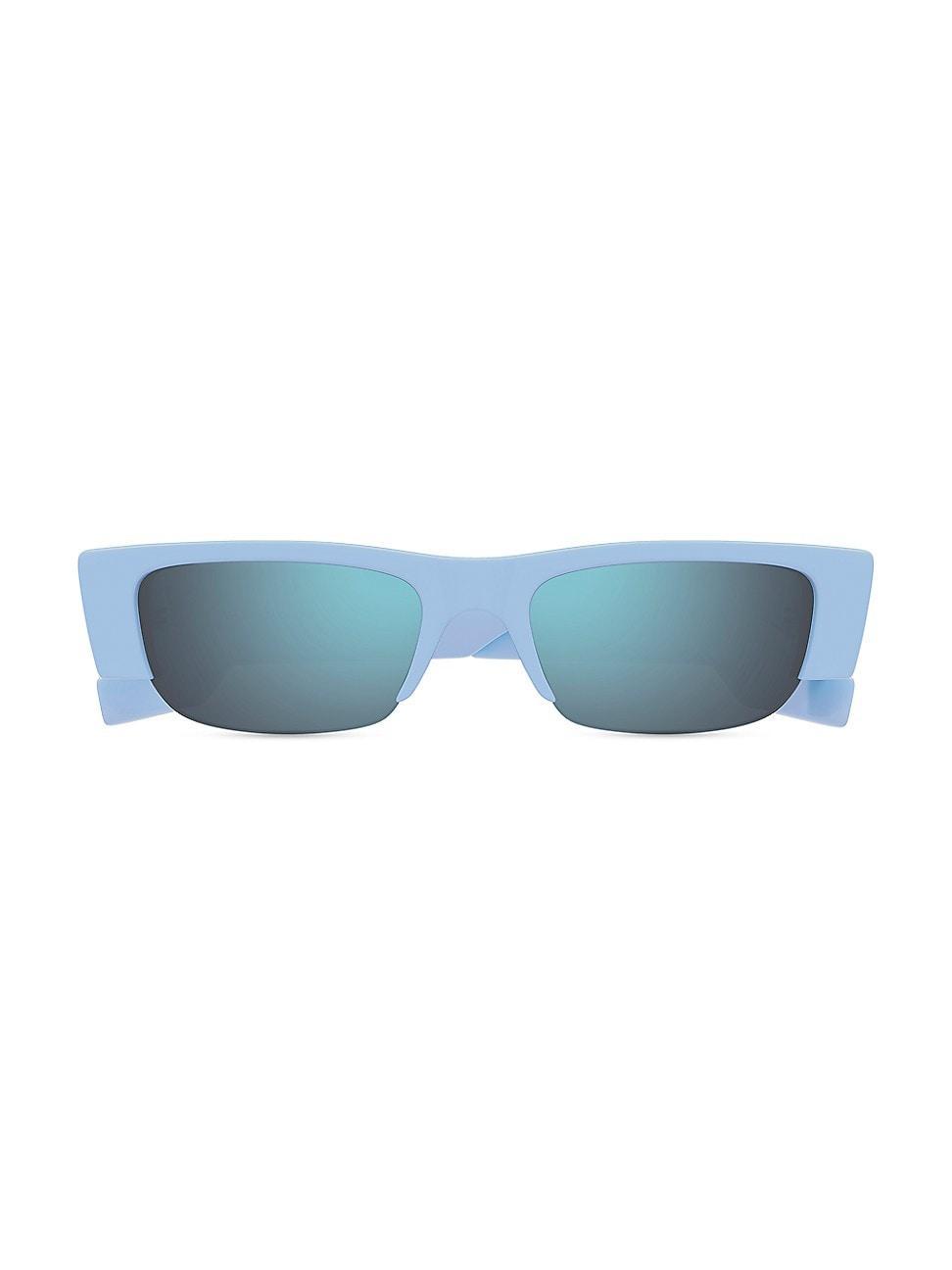 Mens Graffiti 54MM Mirrored Acetate Sunglasses Product Image