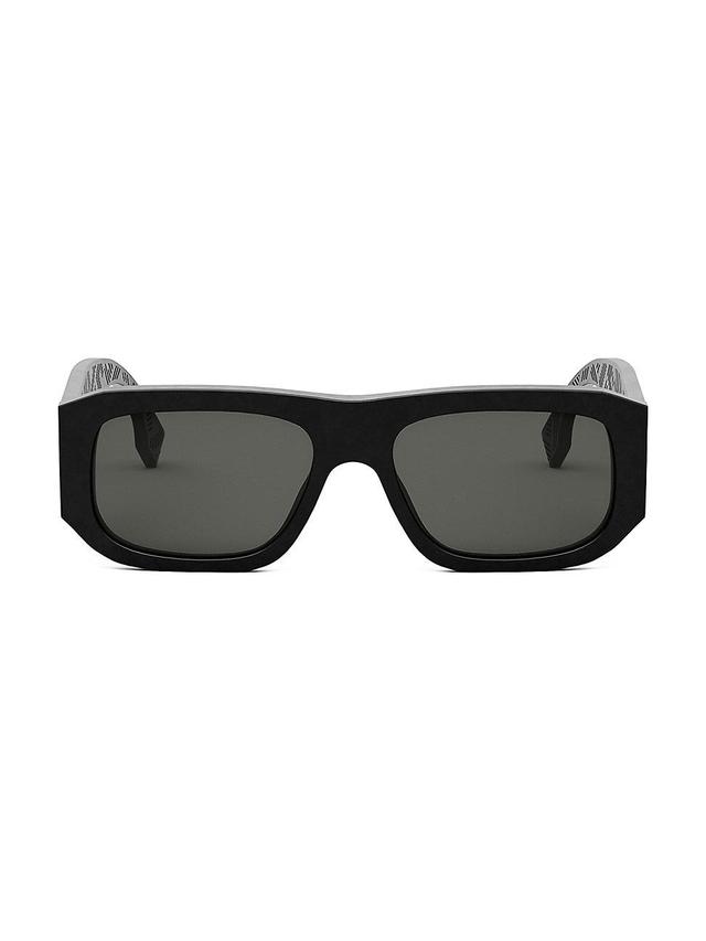 Mens Fendi Sky 59MM Rectangular Sunglasses Product Image