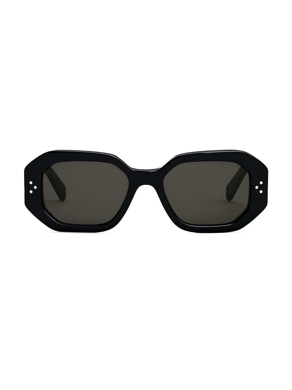 CELINE Bold 3 Dots 53mm Geometric Sunglasses Product Image