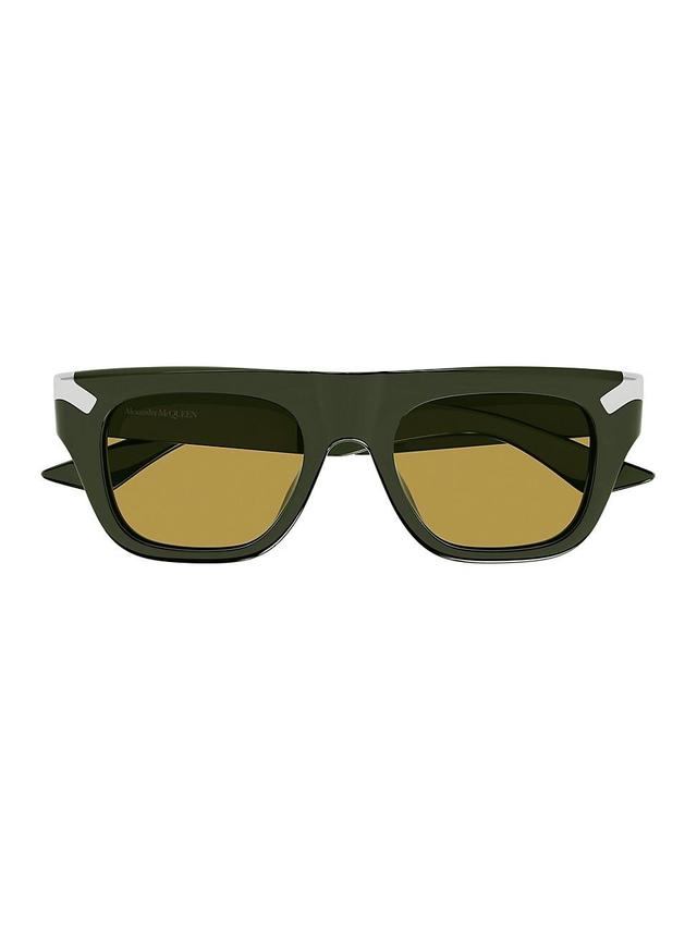 Mens Acetate Rectangle Sunglasses Product Image