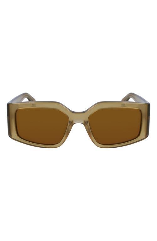 FERRAGAMO Classic Logo 54mm Modified Rectangular Sunglasses Product Image