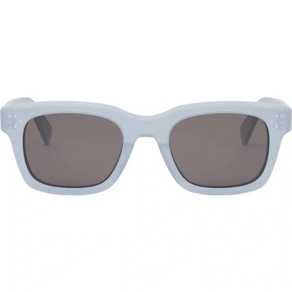 CELINE Bold 3 Dots 50mm Square Sunglasses In Grey/other/smoke Product Image