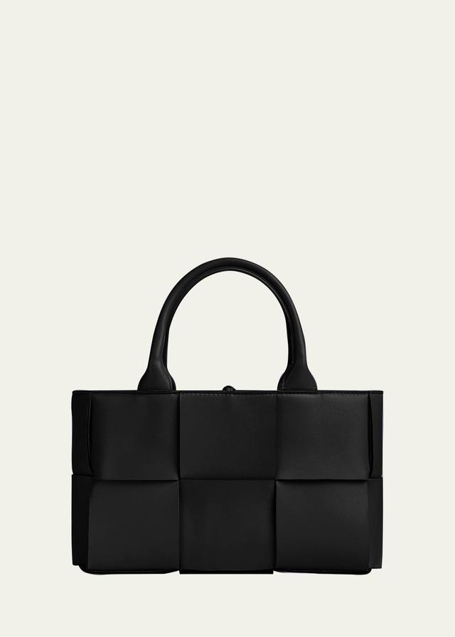 Womens Mini Arco Intreccio Leather Tote Bag Product Image