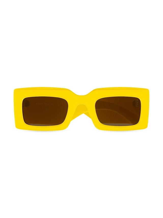 Womens 50MM Rectangular Sunglasses Product Image