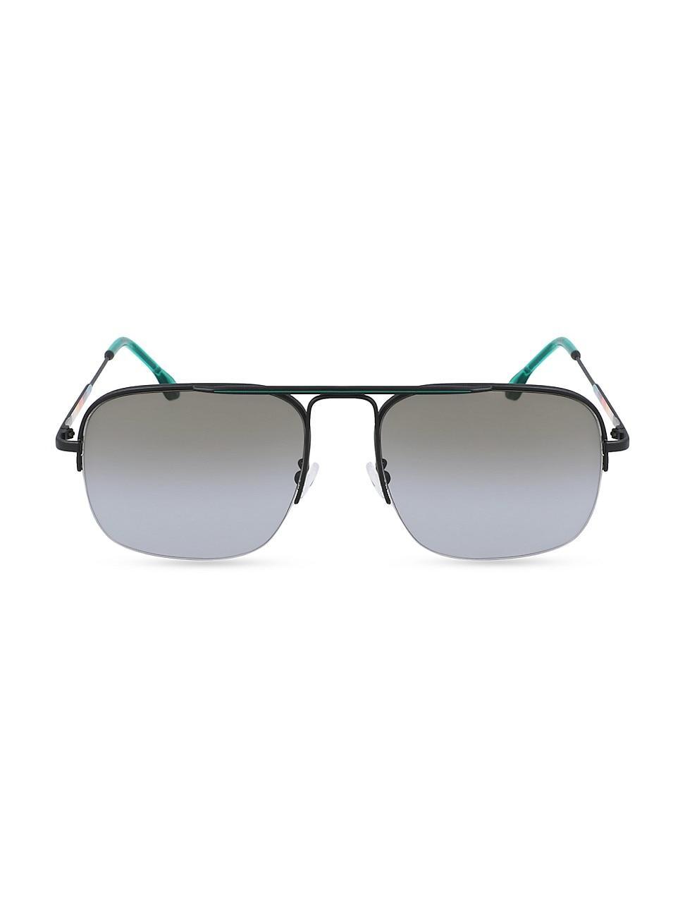 Mens Clifton 58MM Rectangular Sunglasses Product Image