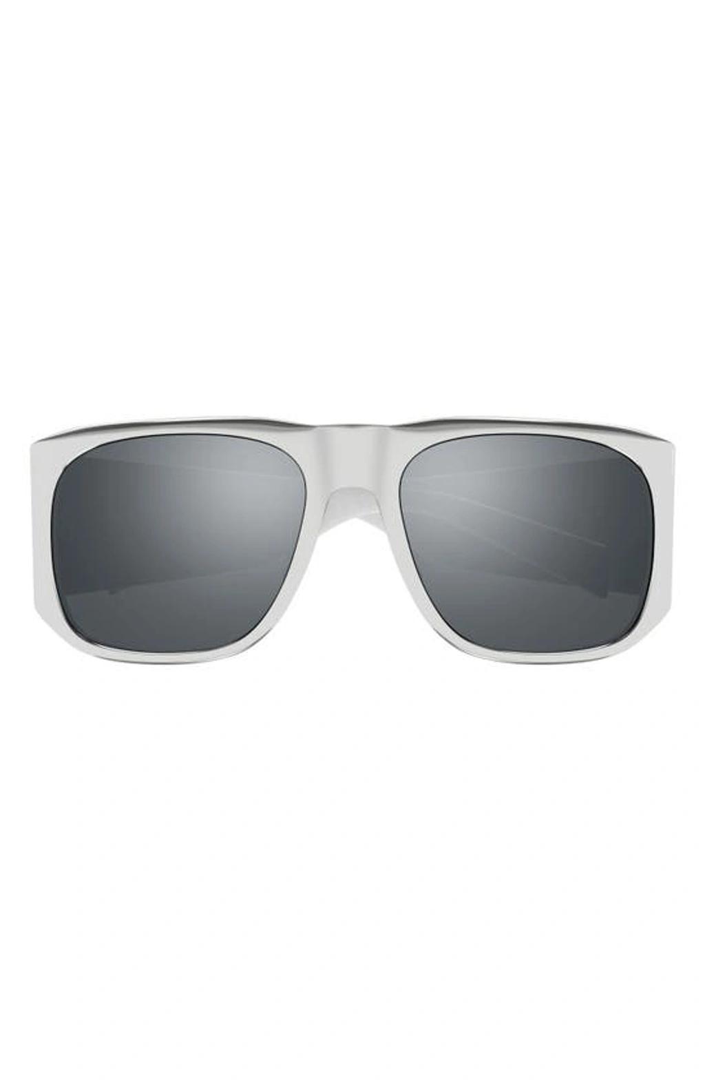 Mens Fashion Newness 58MM Geometric Sunglasses Product Image