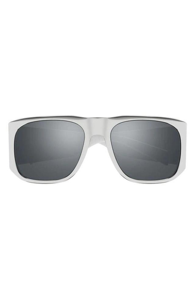 Mens Fashion Newness 58MM Geometric Sunglasses Product Image