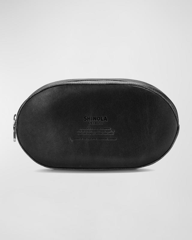 Mens Football Leather Travel Toiletry Kit Product Image