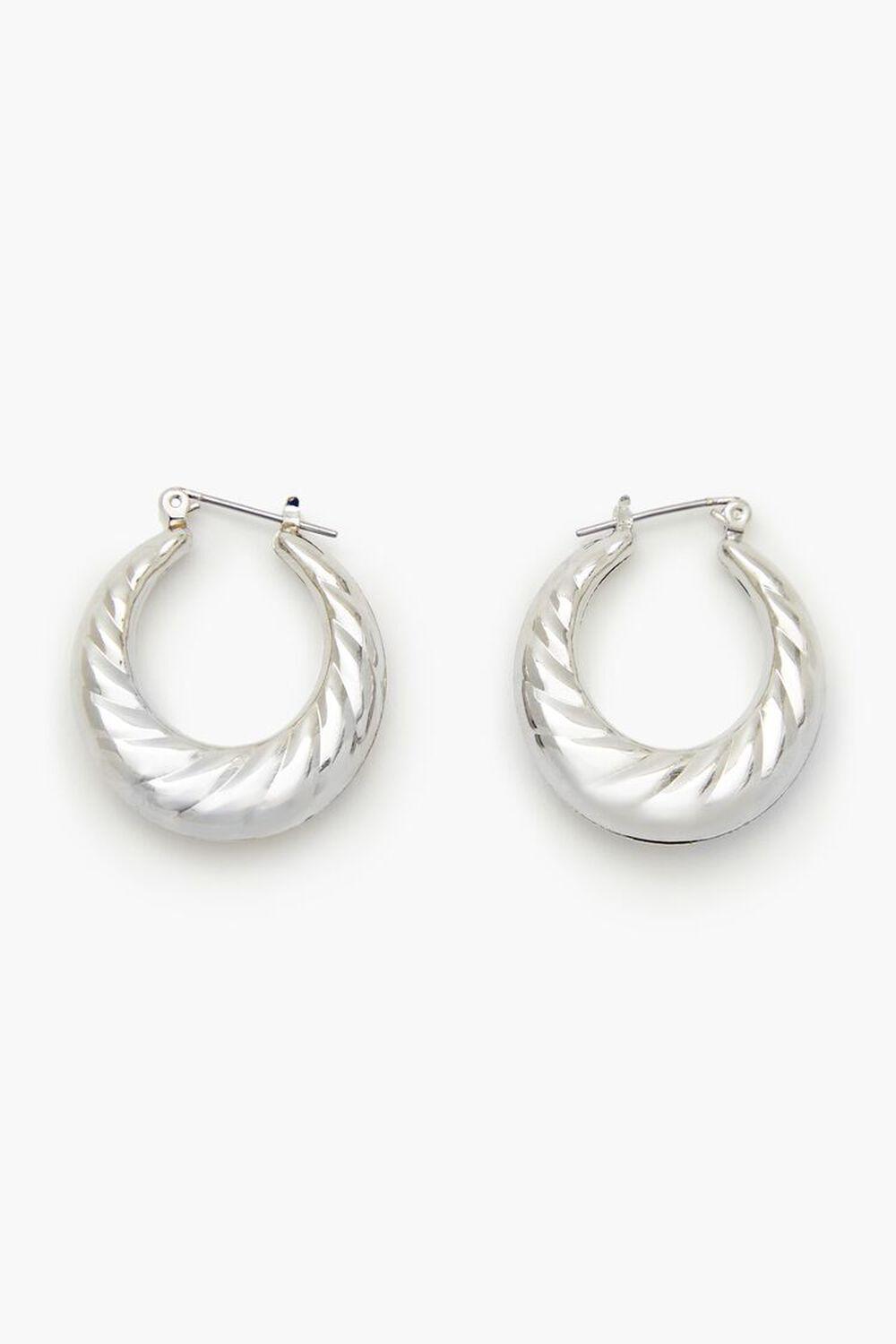 Twisted Hoop Earrings | Forever 21 Product Image