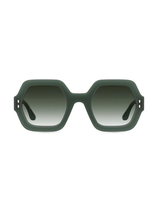 Womens 52MM Geometric Sunglasses Product Image