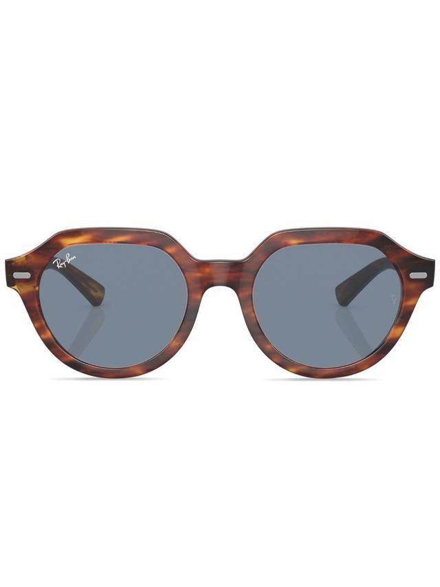 RAY BAN Ray In Striped Havana Product Image