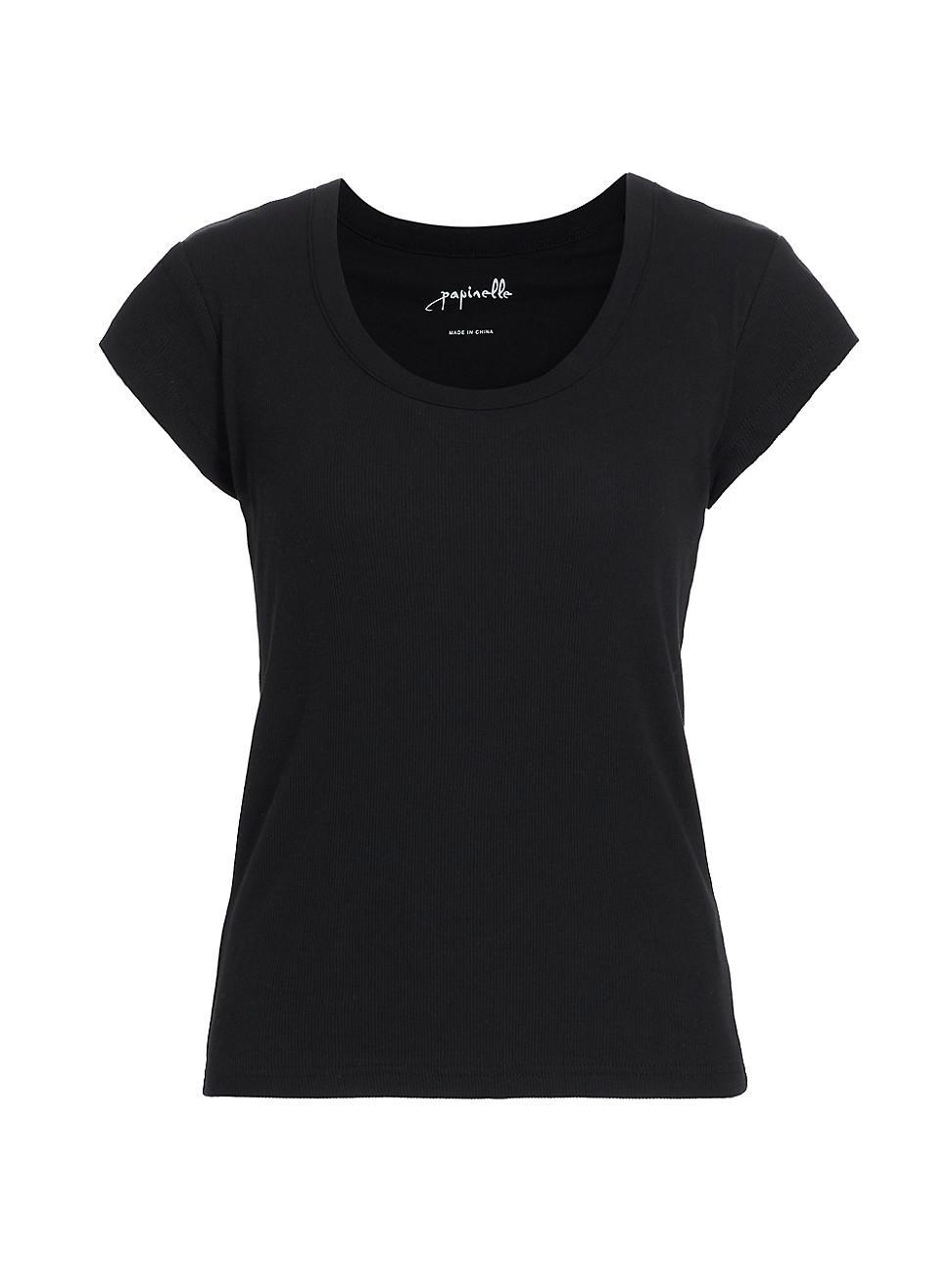 Womens Milla Rib-Knit Tee Product Image