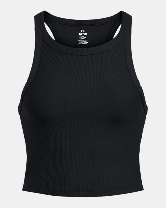 Women's UA Meridian Rib Crop Tank Product Image