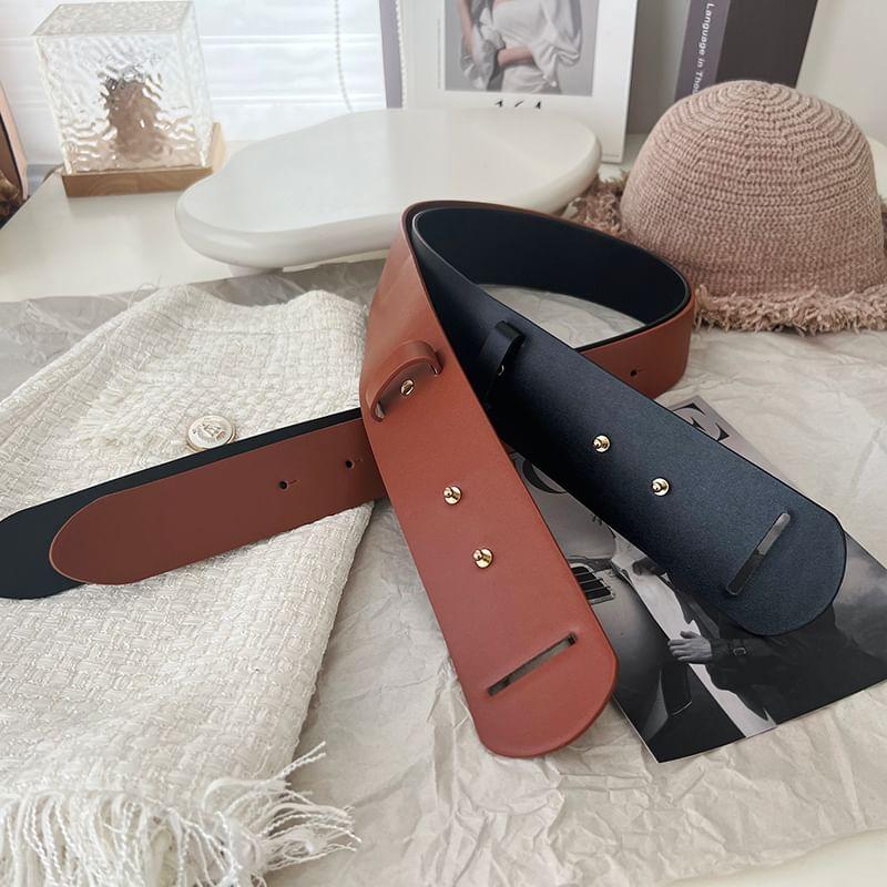 Faux Leather Belt Product Image