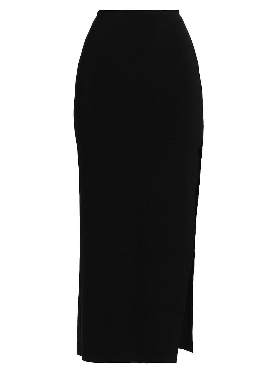 Womens Side Slit Maxi Skirt Product Image