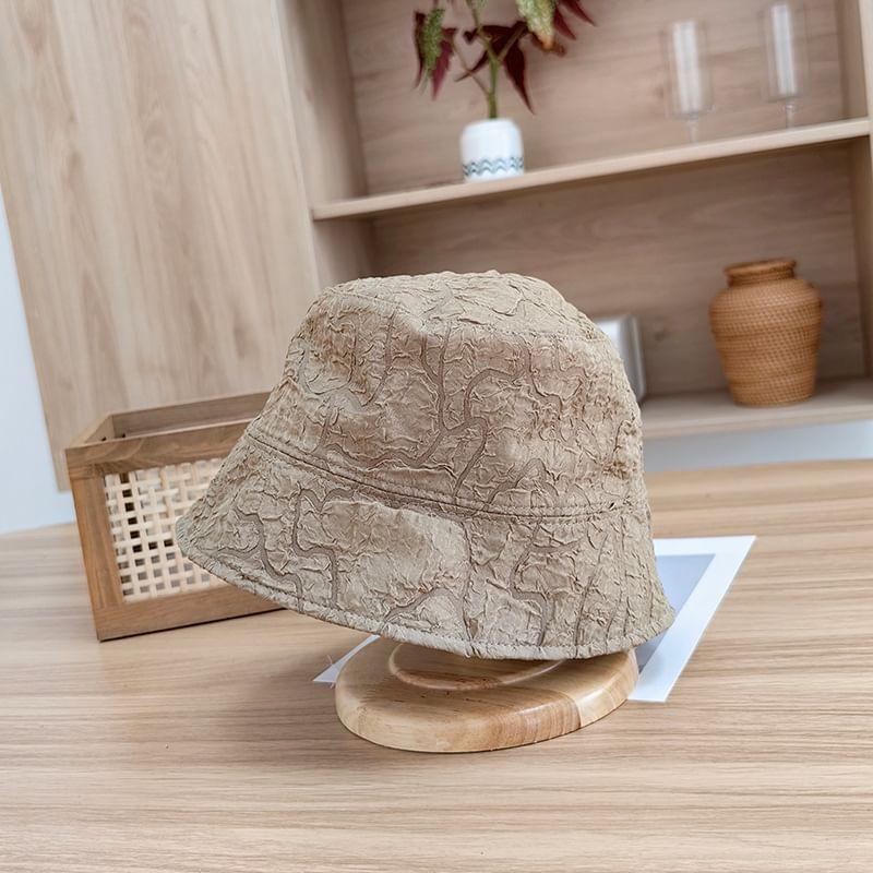 Plain Shirred Bucket Hat product image