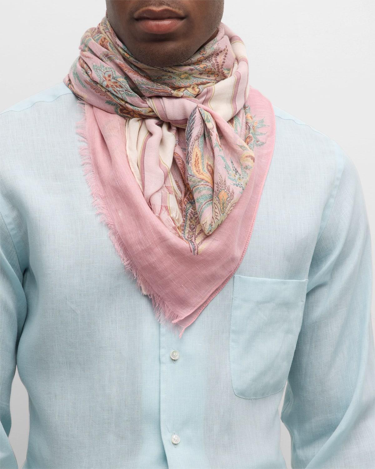 Mens 2-Piece Sheer Scarf Product Image