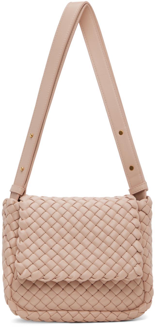 BOTTEGA VENETA Pink Mini Cobble Bag In 6917 Lotus Gold Product Image