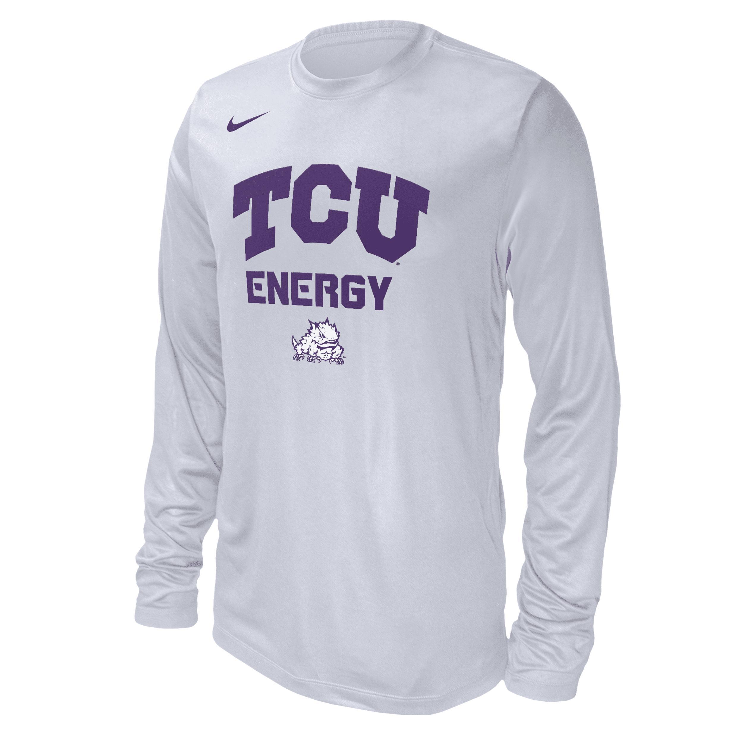 TCU Nike Mens College Long-Sleeve T-Shirt Product Image