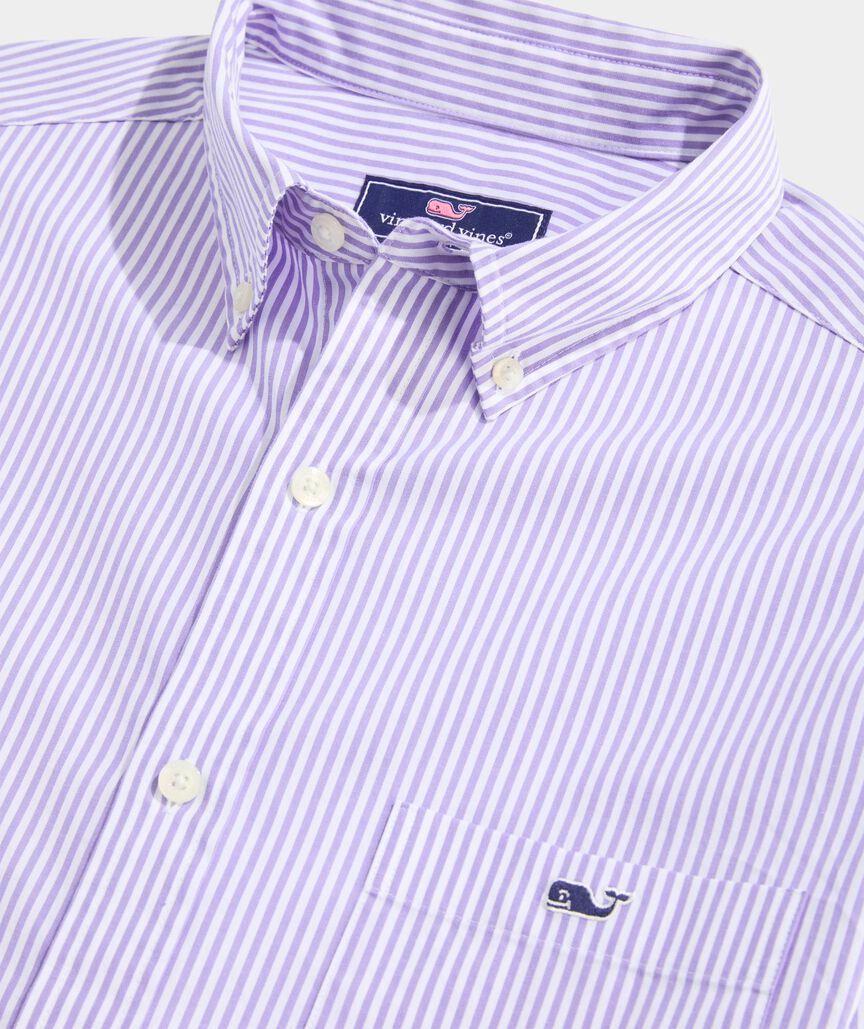 Stretch Poplin Stripe Shirt Product Image