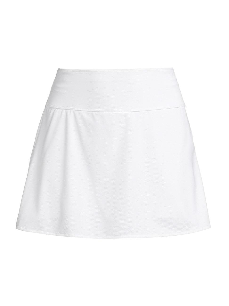 Womens Kimberly Pleated-Back Miniskirt product image