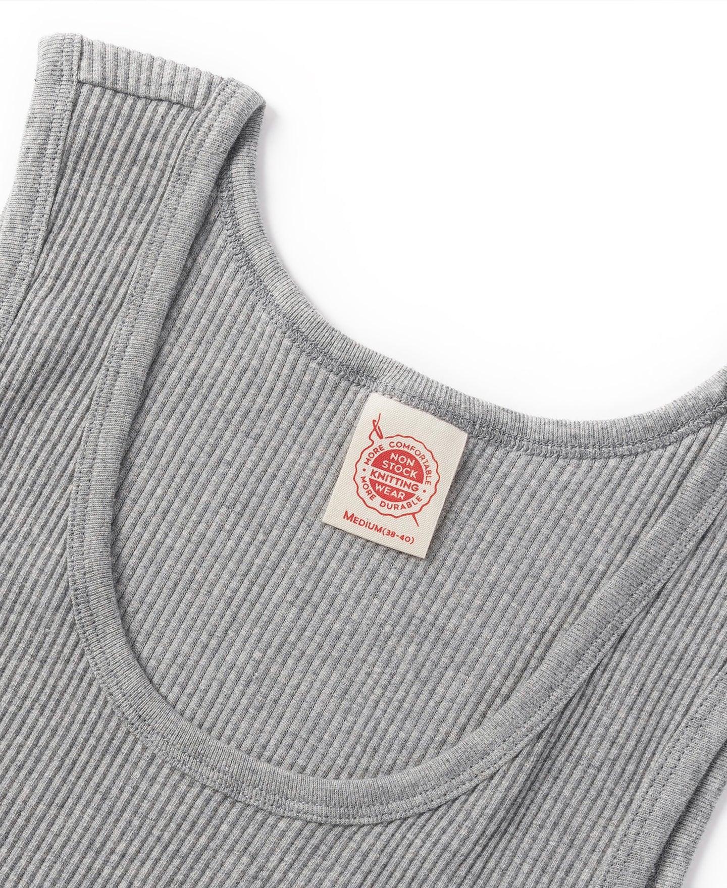 10.5 oz Cotton Tank Top - Gray Product Image