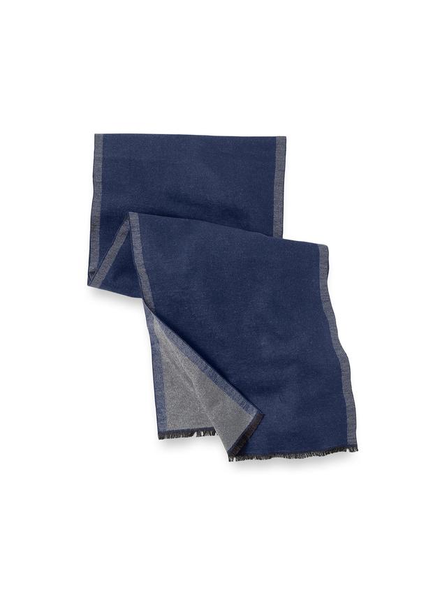 Solid Reversible Brushed Silk Scarf Product Image