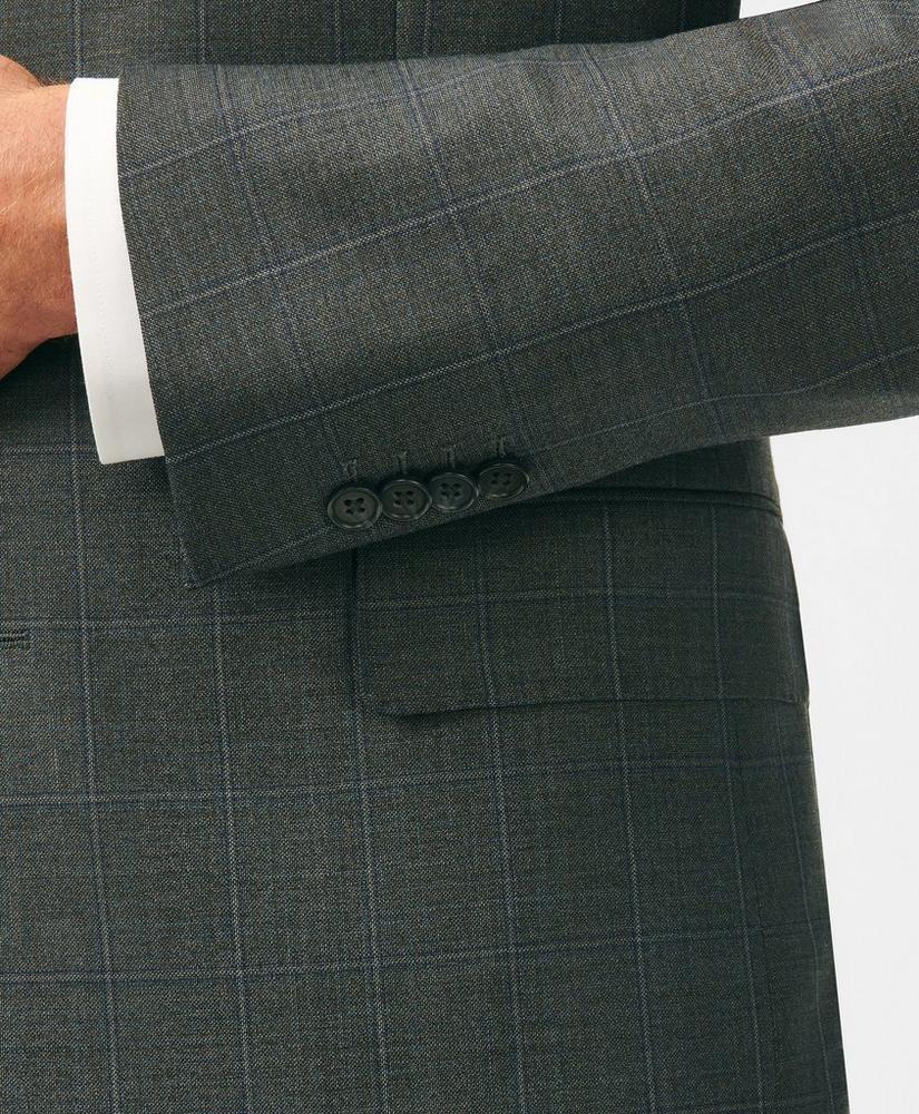 Classic Fit Wool Windowpane 1818 Suit Product Image