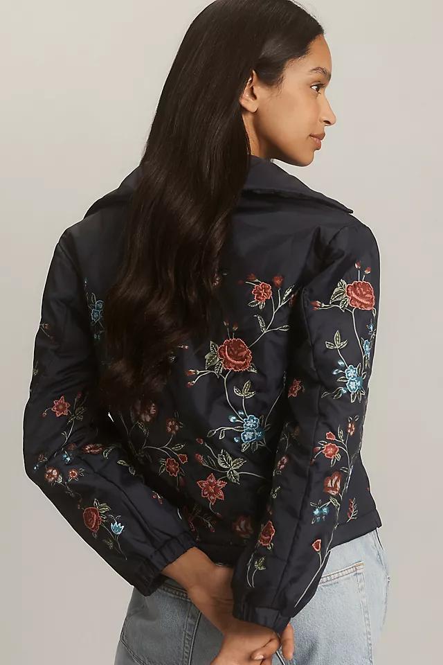 By Anthropologie Floral Quilted Jacket Product Image