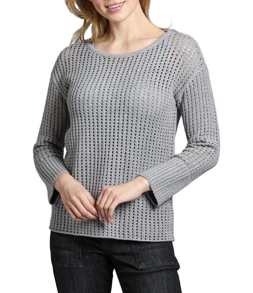 APNY Knit Crew Neck Long Sleeve Pullover Product Image