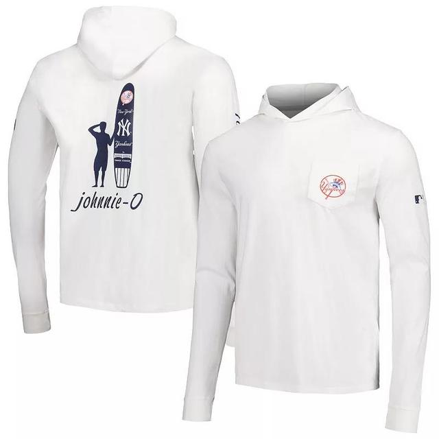 Mens johnnie-O New York Yankees Eddie Long Sleeve Hoodie T-Shirt Product Image