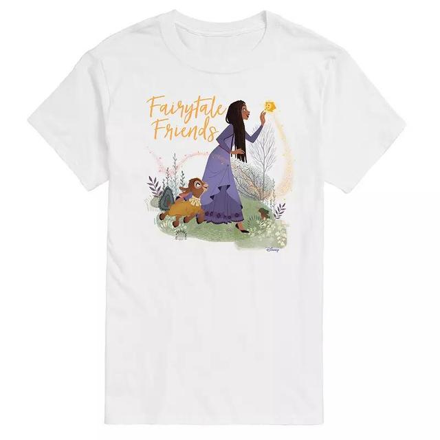 Disneys Wish Big & Tall Fairytale Friends Graphic Tee, Mens Product Image